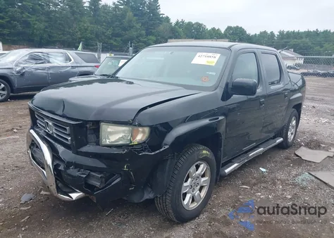 2007 Honda Ridgeline Rts z USA, uszkodzony, nr VIN 2HJYK16437H503388